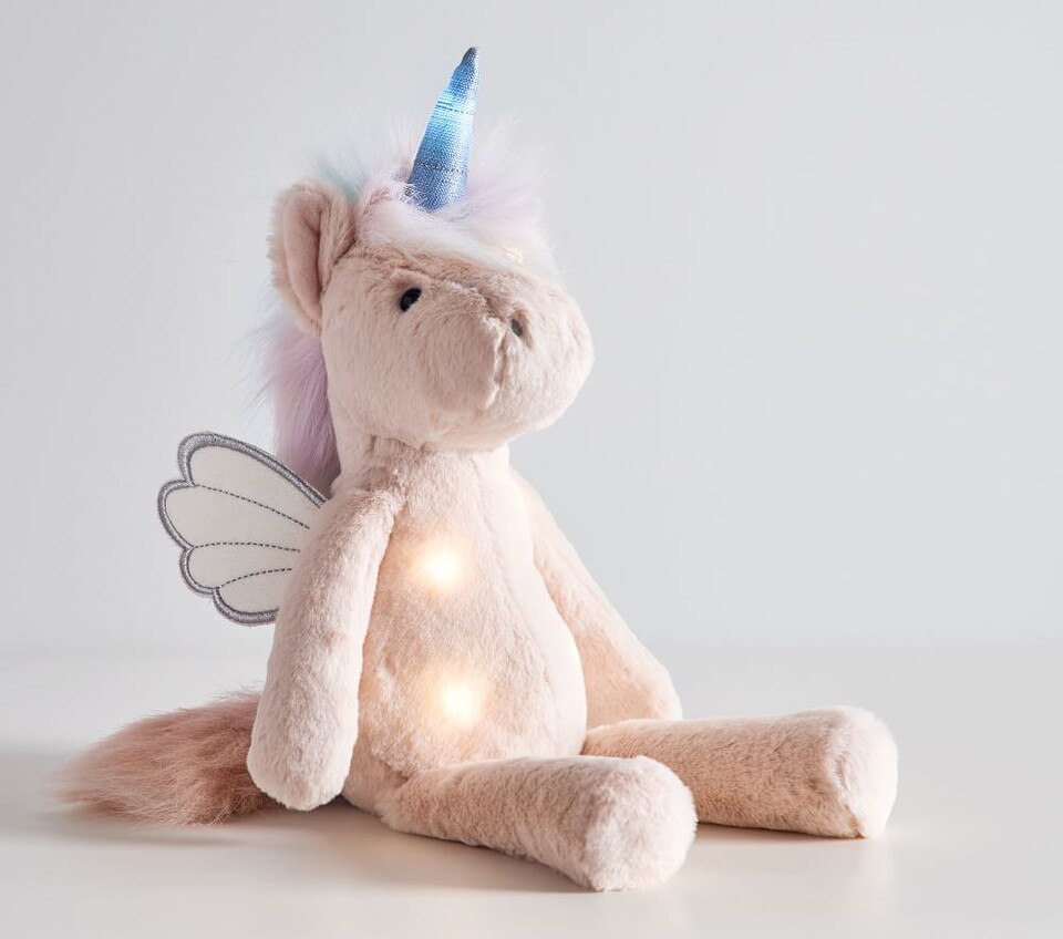 Unicorn LightUp Plush Pottery Barn Kids AU